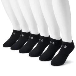 Men's Under Armour 6-pack Training Cotton Performance No-Show Socks