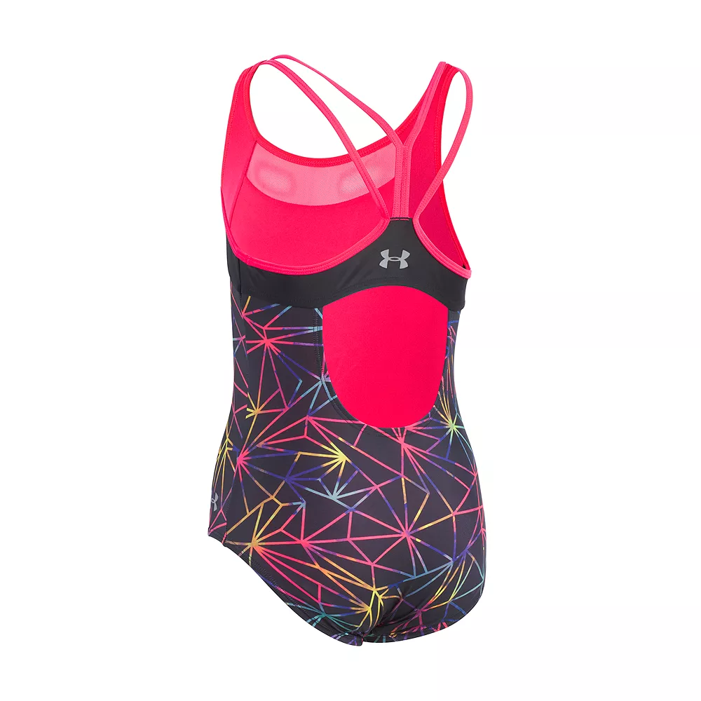 Girls 7-16 Under Armour Prism One-Piece Swimsuit 2 Girls 7-16 Under Armour Prism One-Piece Swimsuit - Image 2