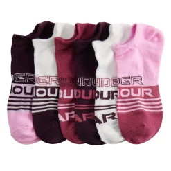 Women's Under Armour 6-Pack Essential No-Show Socks -Under Armour Shop 3631558 ALT10
