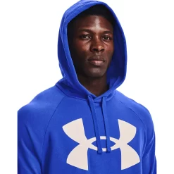 Big & Tall Under Armour Rival Fleece Big Logo Hoodie -Under Armour Shop 4232516 ALT3