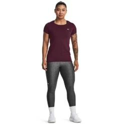 Women's Under Armour HeatGear® Crewneck Tee -Under Armour Shop 4246032 ALT2