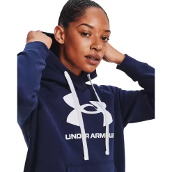 Women's Under Armour Rival Fleece Logo Hoodie -Under Armour Shop 4246170 ALT3