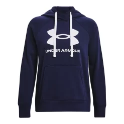 Women's Under Armour Rival Fleece Logo Hoodie -Under Armour Shop 4246170 ALT4