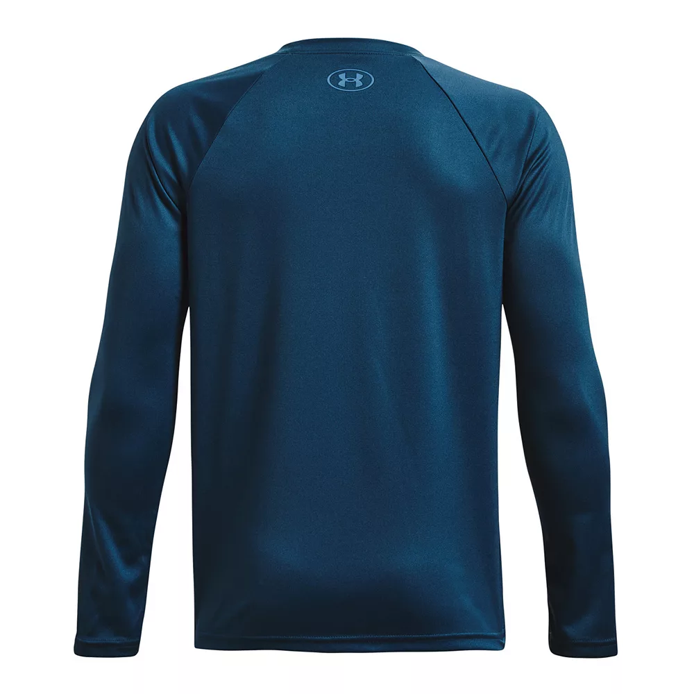 Boys 8-20 Under Armour Tech Logo Fill Tee 2 Boys 8-20 Under Armour Tech Logo Fill Tee - Image 2