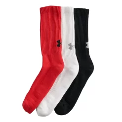 Men's Under Armour 3-pack Crew Training Socks -Under Armour Shop 4497730 ALT3