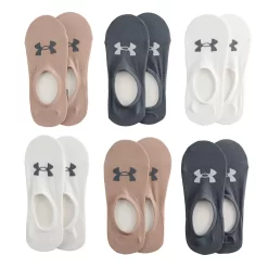 Women's Under Armour 6-Pack Breathe Lite Ultra Low Socks -Under Armour Shop 4521996 ALT2
