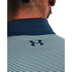 Men's Under Armour Striped Classic-Fit Performance Golf Polo -Under Armour Shop 4526407 ALT3