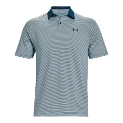 Men's Under Armour Striped Classic-Fit Performance Golf Polo -Under Armour Shop 4526407 ALT4