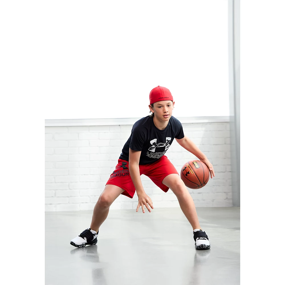 Boys 8-20 Under Armour Hybrid Print Tech Tee 6 Boys 8-20 Under Armour Hybrid Print Tech Tee - Image 6