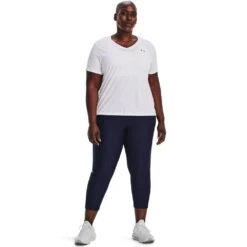 Plus Size Under Armour HeatGear® High-Waisted Capri Leggings -Under Armour Shop 4549576 ALT2