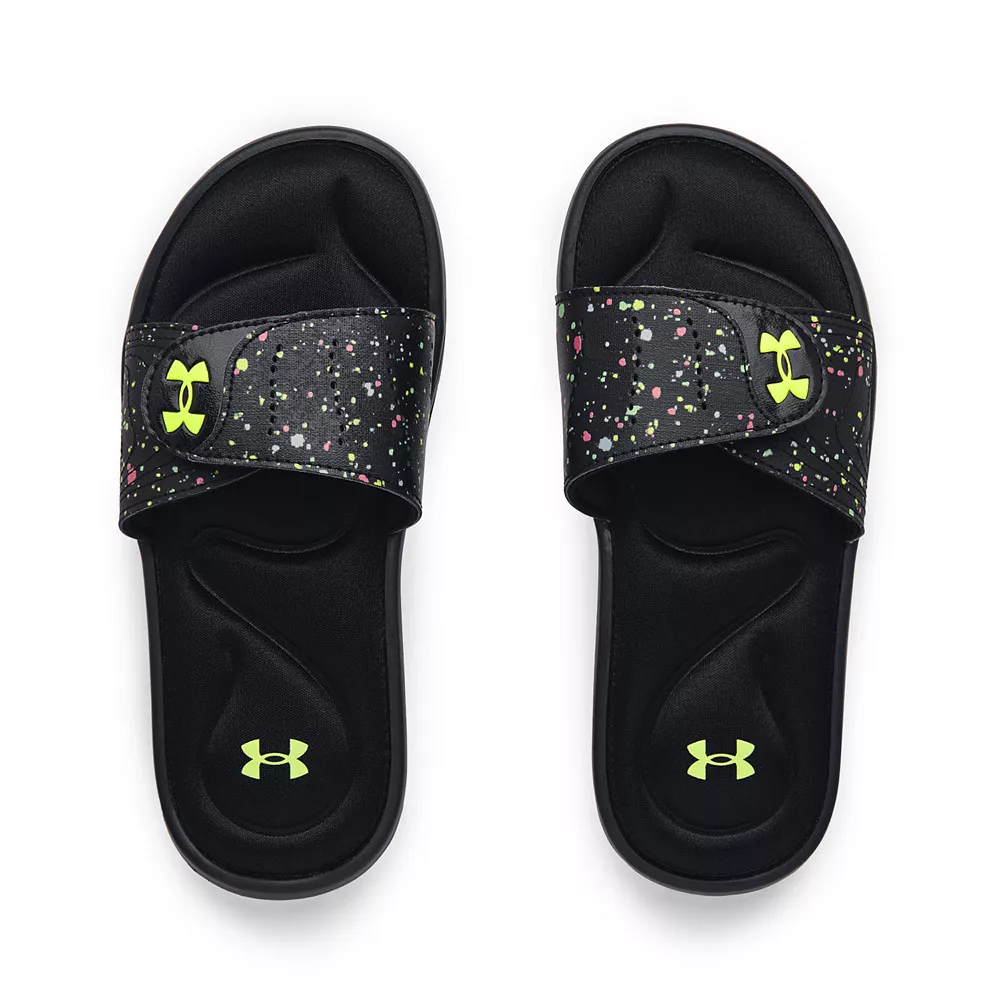 Under Armour Ignite VI Kids' Graphic Strap Slide Sandals 4 Under Armour Ignite VI Kids' Graphic Strap Slide Sandals - Image 4
