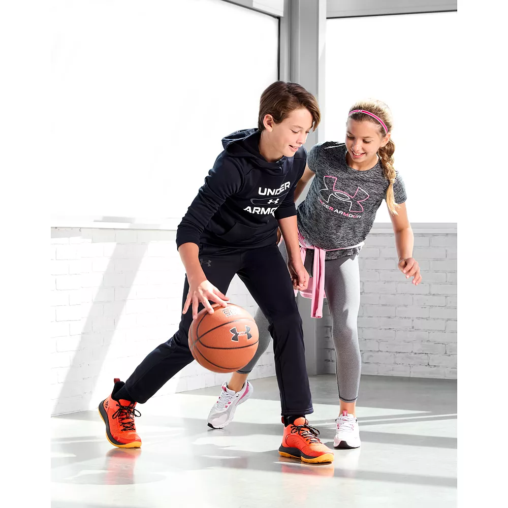 Girls 7-16 Under Armour Big Logo Twist Tech Tee 3 Girls 7-16 Under Armour Big Logo Twist Tech Tee - Image 3