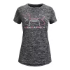 Girls 7-16 Under Armour Big Logo Twist Tech Tee
