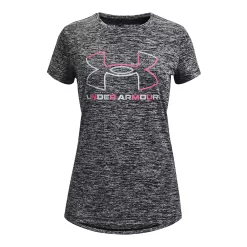 Girls 7-16 Under Armour Big Logo Twist Tech Tee