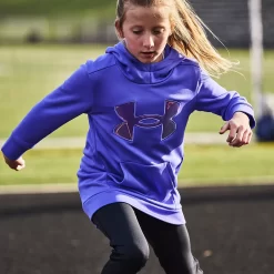 Girls 7-16 Under Armour Iridescent Logo Armour Fleece Hoodie -Under Armour Shop 4898202 ALT2