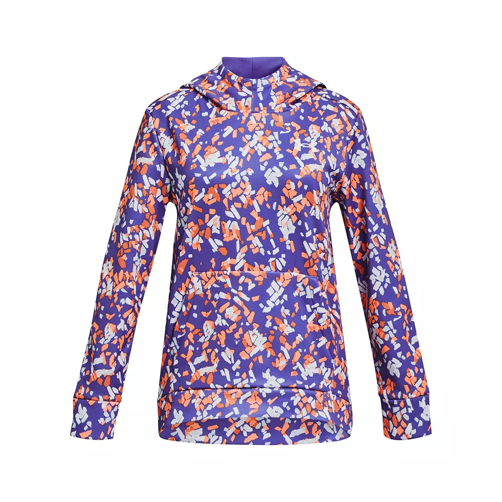 Girls 7-16 Under Armour Printed Fleece Hoodie 1 Girls 7-16 Under Armour Printed Fleece Hoodie