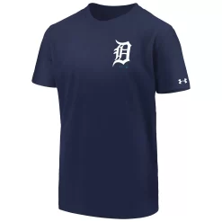 Youth Under Armour Navy Detroit Tigers Wordmark Charged Performance T-Shirt 5 Youth Under Armour Navy Detroit Tigers Wordmark Charged Performance T-Shirt -Under Armour Shop 4905530 ALT2