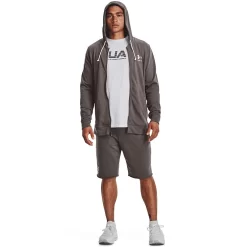 Men's Under Armour Rival French-Terry Shorts -Under Armour Shop 4931846 ALT2