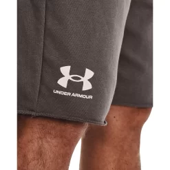 Men's Under Armour Rival French-Terry Shorts -Under Armour Shop 4931846 ALT4
