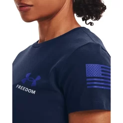 Women's Under Armour Freedom Veterans Day Banner Crewneck Tee -Under Armour Shop 5011932 ALT3