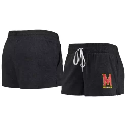 Women's Under Armour Black Maryland Terrapins Performance Cotton Shorts