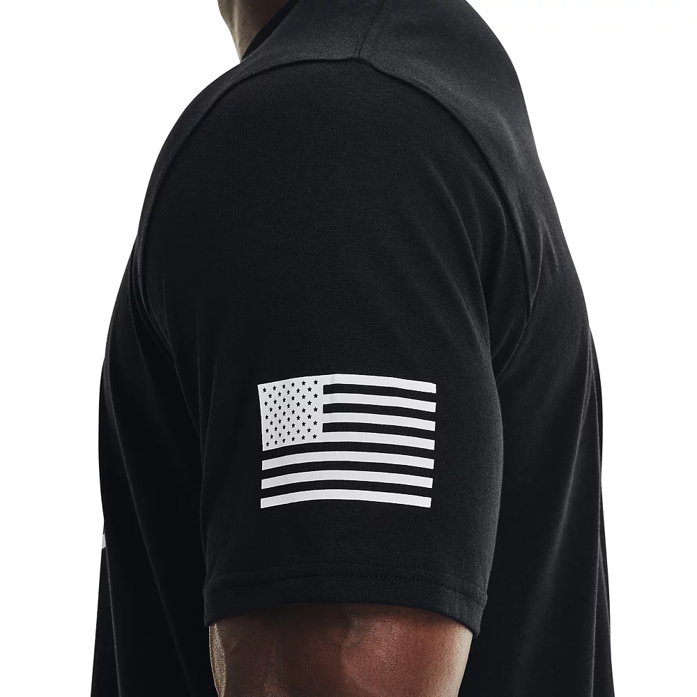 Men's Under Armour Freedom Logo Tee 4 Men's Under Armour Freedom Logo Tee - Image 4