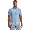 Men's Under Armour Tide Chaser 2.0 Regular-Fit Plaid Performance Button-Down Shirt