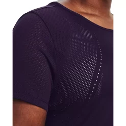 Plus Size Under Armour Engineered Knit Short Sleeve -Under Armour Shop 5176839 ALT3