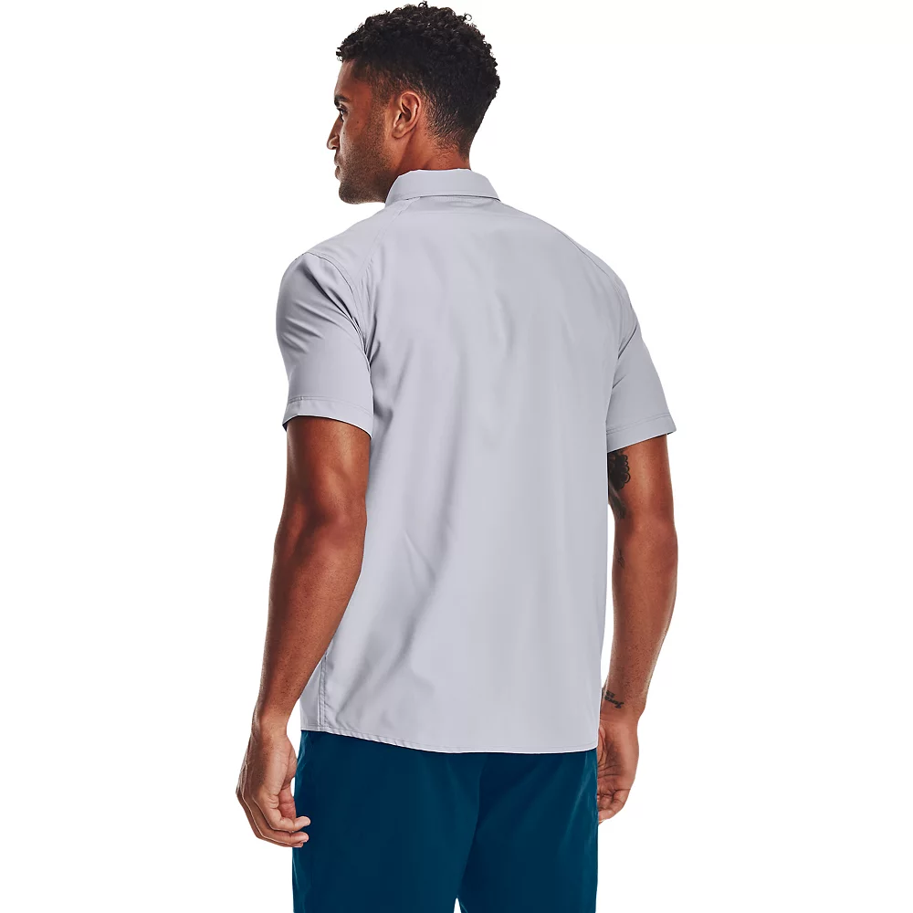 Men's Under Armour Drift Tide 2.0 Fitted Performance Button-Down Shirt 2 Men's Under Armour Drift Tide 2.0 Fitted Performance Button-Down Shirt - Image 2