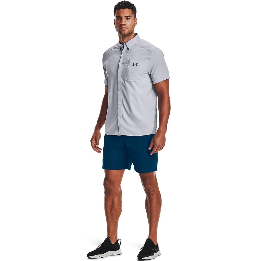 Men's Under Armour Drift Tide 2.0 Fitted Performance Button-Down Shirt 5 Men's Under Armour Drift Tide 2.0 Fitted Performance Button-Down Shirt - Image 5