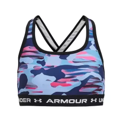 Girls 7-16 Under Armour Printed Crossback Sports Bra