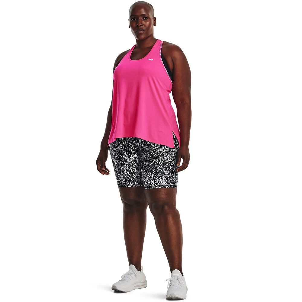Plus Size Under Armour HeatGear® Printed 8-Inch Bike Shorts 3 Plus Size Under Armour HeatGear® Printed 8-Inch Bike Shorts - Image 3