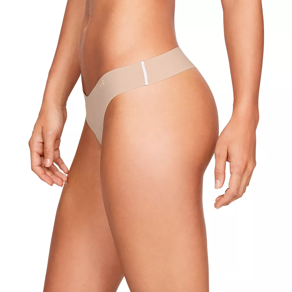 Women's Under Armour 3-pack Pure Stretch Thong Panty 2 Women's Under Armour 3-pack Pure Stretch Thong Panty - Image 2