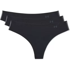 Women's Under Armour 3-pack Pure Stretch Thong Panty 7 Women's Under Armour 3-pack Pure Stretch Thong Panty -Under Armour Shop 5243961 ALT3