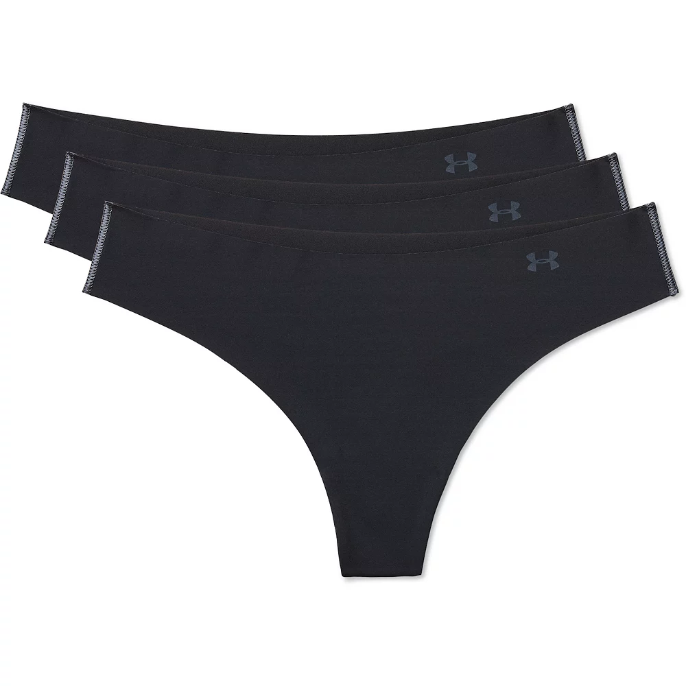 Women's Under Armour 3-pack Pure Stretch Thong Panty 4 Women's Under Armour 3-pack Pure Stretch Thong Panty - Image 4