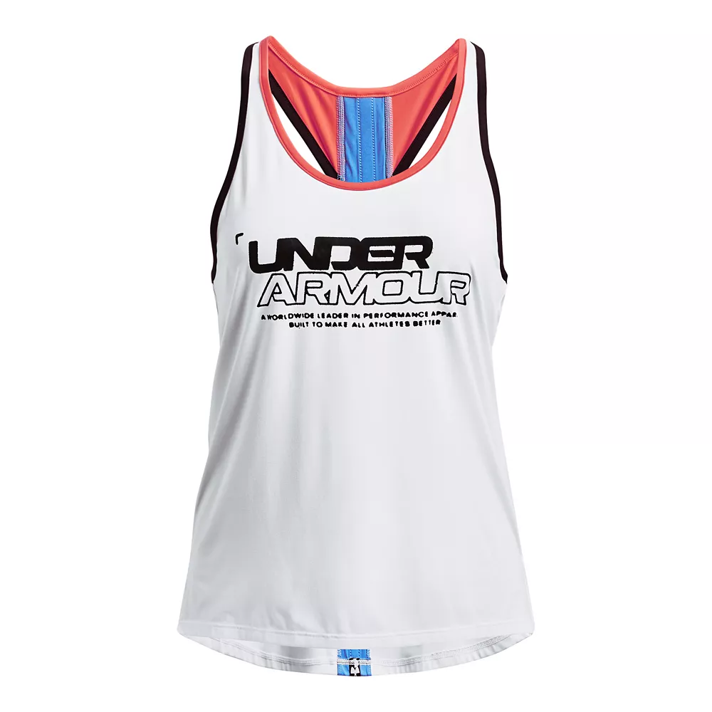 Women's Under Armour Knockout Colorblock Graphic Tank 5 Women's Under Armour Knockout Colorblock Graphic Tank - Image 5