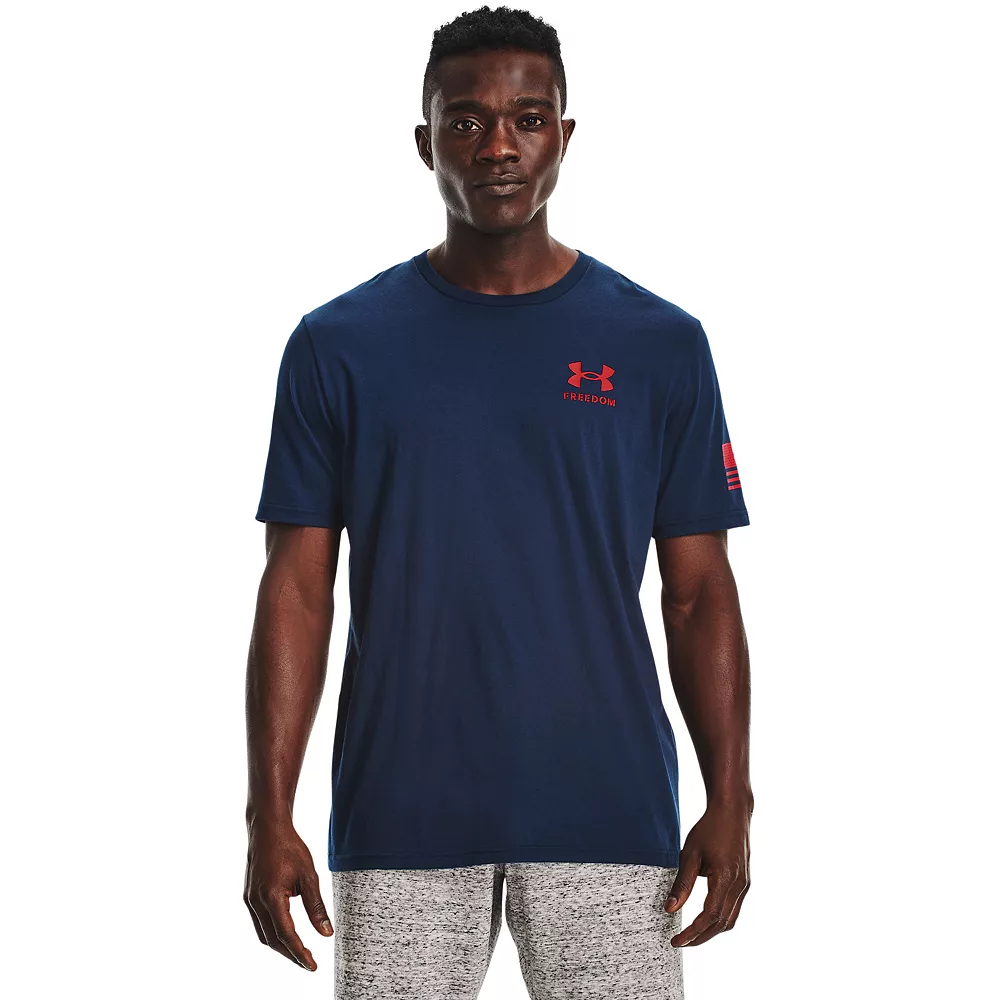 Big & Tall Under Armour Freedom Flag Tee 2 Big & Tall Under Armour Freedom Flag Tee - Image 2