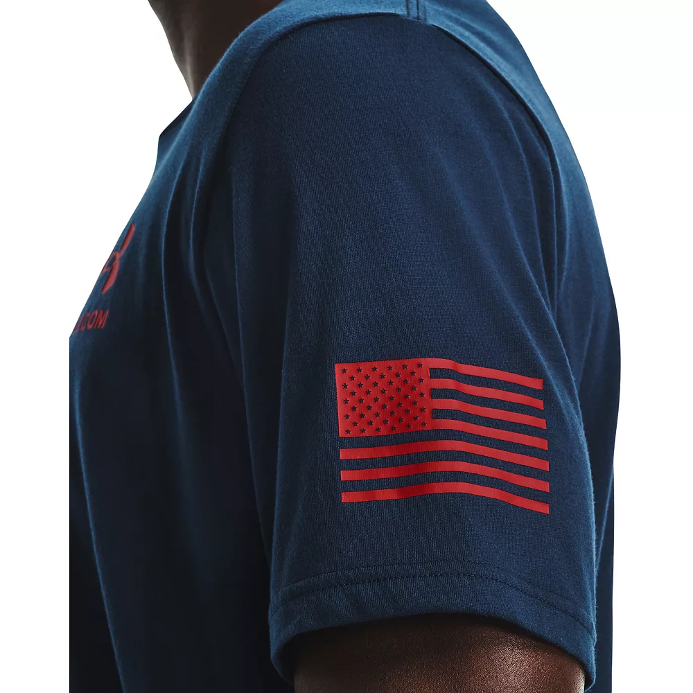 Big & Tall Under Armour Freedom Flag Tee 4 Big & Tall Under Armour Freedom Flag Tee - Image 4