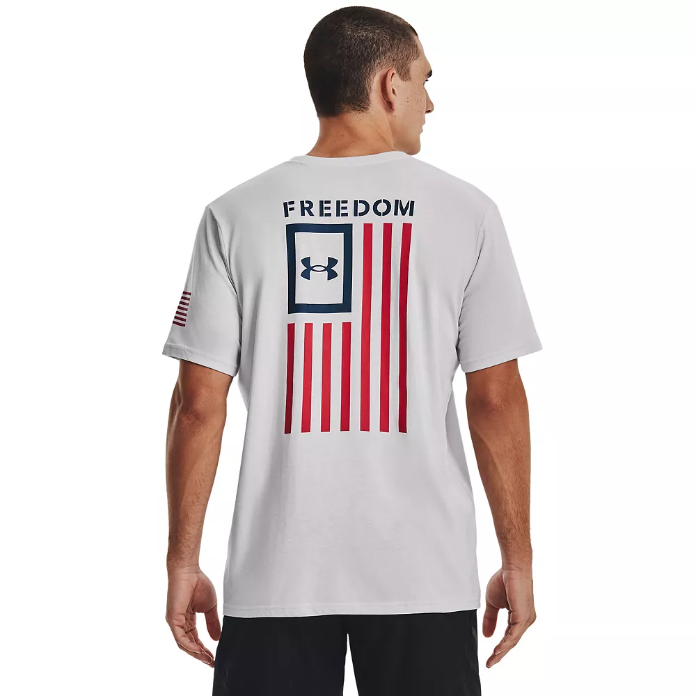 Big & Tall Under Armour Freedom Flag Tee 1 Big & Tall Under Armour Freedom Flag Tee