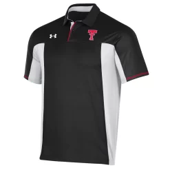 Men's Under Armour Black Texas Tech Red Raiders Throwback Special Game Polo -Under Armour Shop 5376356 ALT2