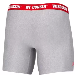 Men's Under Armour Heather Gray Notre Dame Fighting Irish 2021 Sideline Performance Boxer Briefs -Under Armour Shop 5409484 ALT3