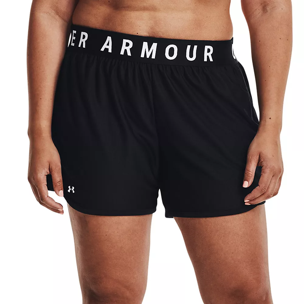 Plus Size Under Armour Play Up Shorts 3.0 1 Plus Size Under Armour Play Up Shorts 3.0