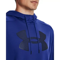 Men's Under Armour Big Logo Fleece Hoodie -Under Armour Shop 5552402 ALT3