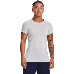 Women's Under Armour Twist Script Wordmark Tech Tee