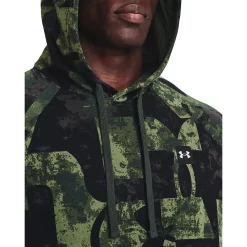 Big & Tall Under Armour Macro Branded Rival Fleece Hoodie 9 Big & Tall Under Armour Macro Branded Rival Fleece Hoodie -Under Armour Shop 5564236 ALT3