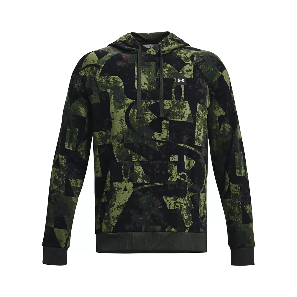 Big & Tall Under Armour Macro Branded Rival Fleece Hoodie 5 Big & Tall Under Armour Macro Branded Rival Fleece Hoodie - Image 5