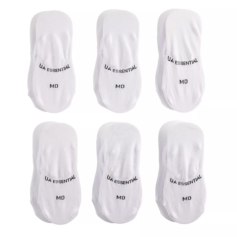 Women's Under Armour Essential Ultra Low-Tab Performance Socks 6-Pack 4 Women's Under Armour Essential Ultra Low-Tab Performance Socks 6-Pack - Image 4