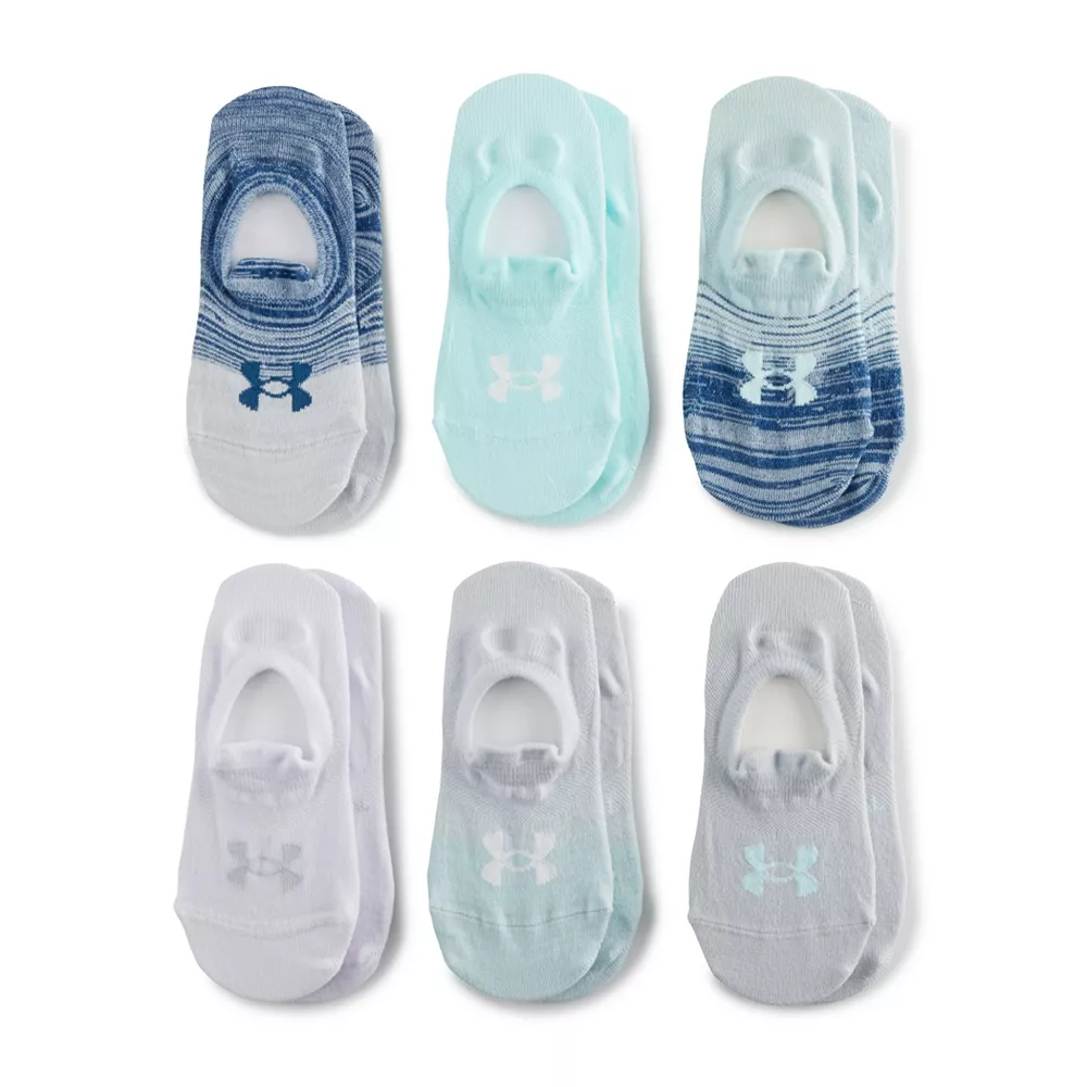 Women's Under Armour Essential Ultra Low-Tab Performance Socks 6-Pack 5 Women's Under Armour Essential Ultra Low-Tab Performance Socks 6-Pack - Image 5