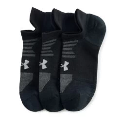Women's Under Armour UA 3 Pack No Show Play Up Tab Socks -Under Armour Shop 5573252 ALT3