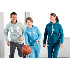 Boys 8-20 Under Armour Big Logo Fill Rival Fleece Hoodie -Under Armour Shop 5573355 ALT5